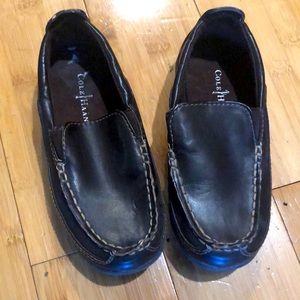 Cole Haan Lil Finley brown loafers toddler size 11